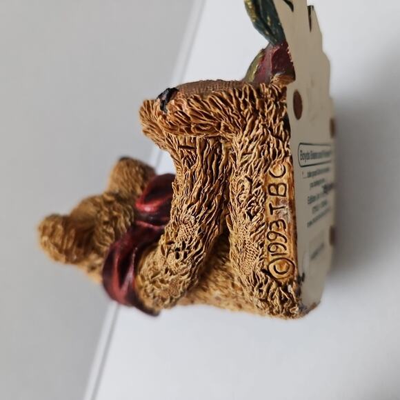 Boyds Bears And Friends 6E/198 & 7E/160 You Belong To Me 2 Bear Set Red Scarf - Picture 10 of 16